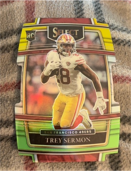 2021 Panini Select #68 Trey Sermon — front