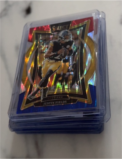 2024 Panini Select Concourse #74 Justin Fields — front