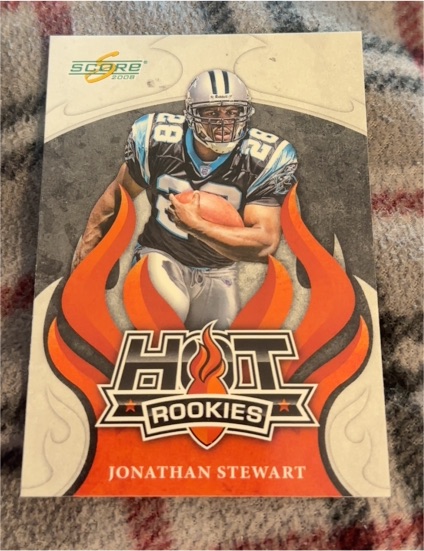 2008 Score Hot Rookies #HR-15 Jonathan Stewart — front