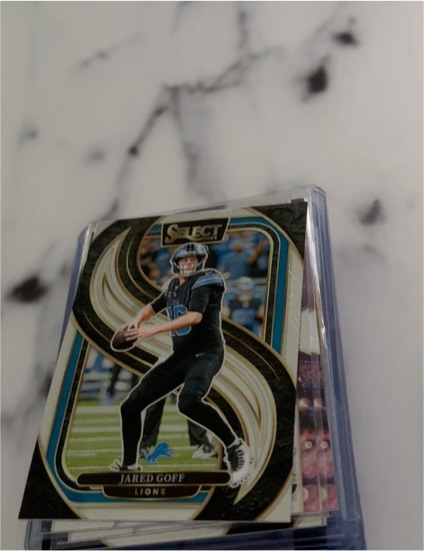 2024 Panini Select Premier Level #123 Jared Goff — front