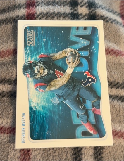 2020 Panini Score Deep Dive #DD-DW Deshaun Watson — front