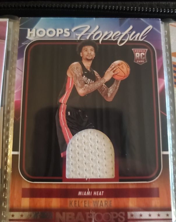 2024-25 Panini NBA Hoops Hoops Hopeful #HHM-KWH Kel'el Ware — front