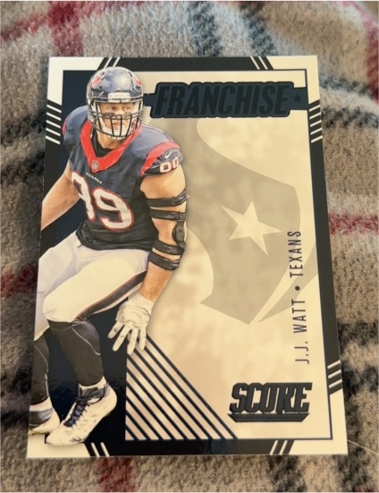 2016 Panini Score Franchise #9 J.J. Watt — front