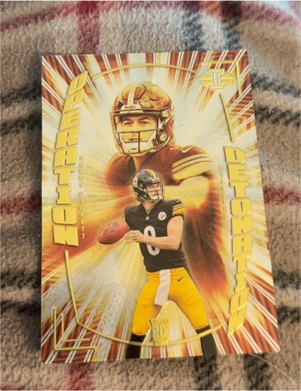 2022 Panini Illusions Operation Detonation #OD-21 Kenny Pickett — front