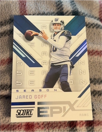 2019 Panini Score Epix Season #ES-1 Jared Goff — front