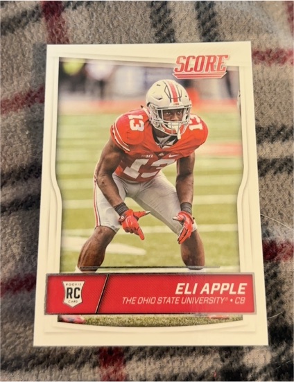 2016 Panini Score #414 Eli Apple — front