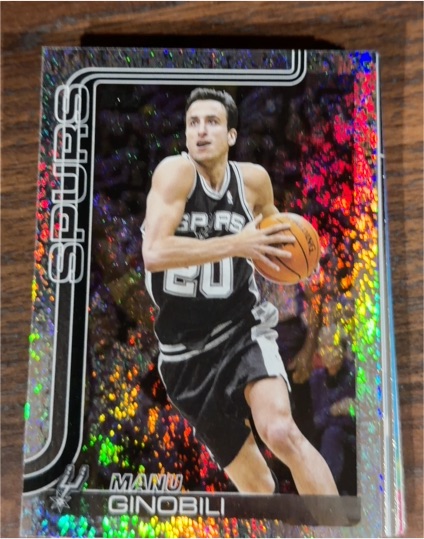 2025-26 Topps #262 Manu Ginobili — front