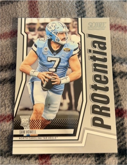 2022 Panini Score PROtential #P-SH Sam Howell — front