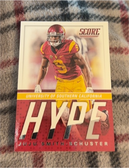 2017 Panini Score #14 JuJu Smith-Schuster — front