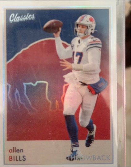 2023 Panini Classics Throwback #TH-BA Josh Allen — front