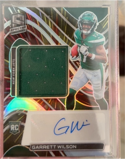 2022 Panini Spectra #205 Garrett Wilson — front