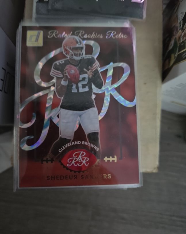 2025 Panini Donruss Rated Rookies Retro #11 Shedeur Sanders — front