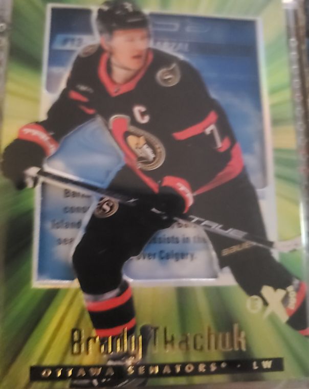2023-24 Upper Deck Skybox E-X 2000 #51 Brady Tkachuk — front