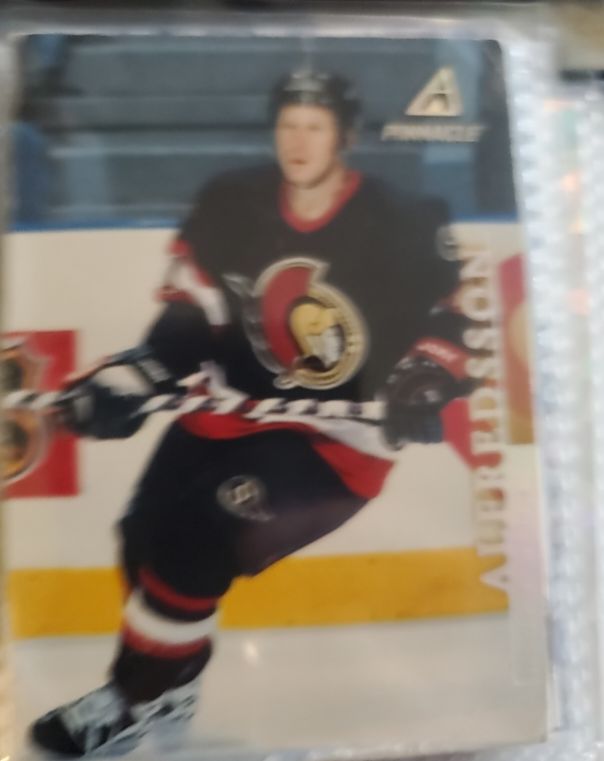 1997-98 Pinnacle #155 Daniel Alfredsson — front