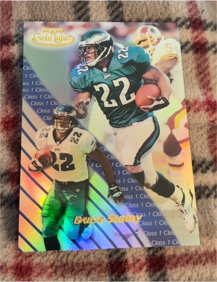 2000 Topps Gold Label #18 Duce Staley — front