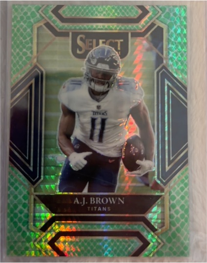2021 Panini Select #233 A.J. Brown — front