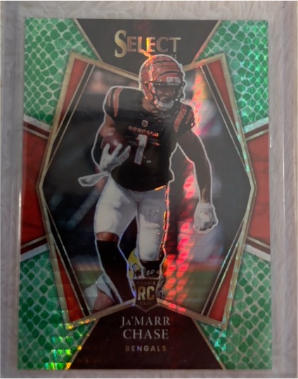 2021 Panini Select #147 Ja'Marr Chase — front