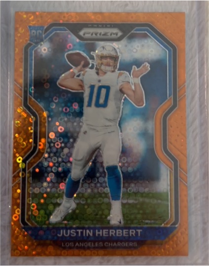 2020 Panini Prizm #339 Justin Herbert — front