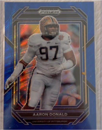 2023 Panini Prizm Draft Picks #1 Aaron Donald — front
