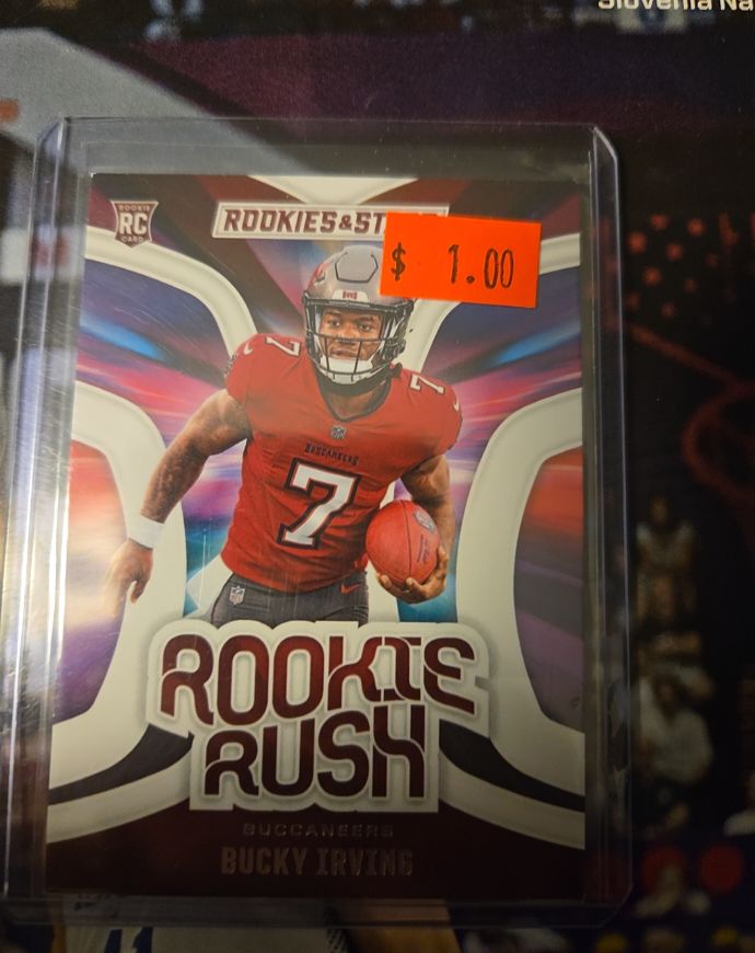 2024 Panini Rookies & Stars - Rookie Rush #RR-BIG Bucky Irving — front