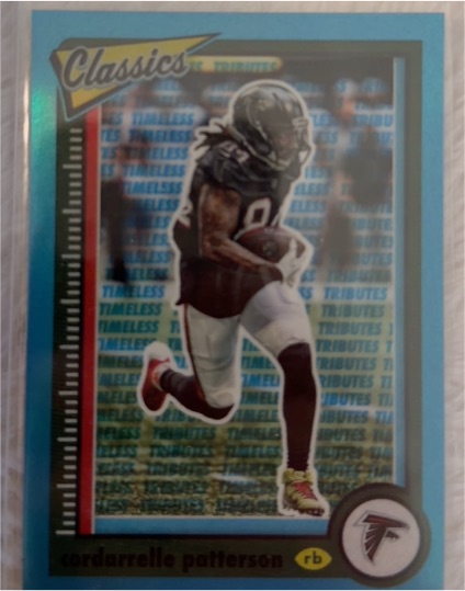 2022 Panini Classics #4 Cordarrelle Patterson Timeless Tributes — front