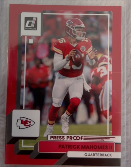 2022 Donruss #275 Patrick Mahomes II — front