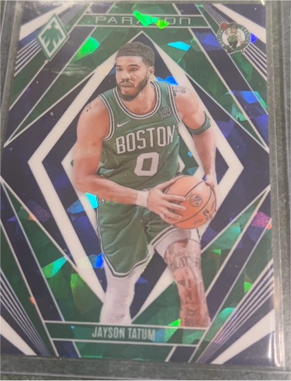 2023-24 Panini Phoenix #7 Jayson Tatum Paragon — front