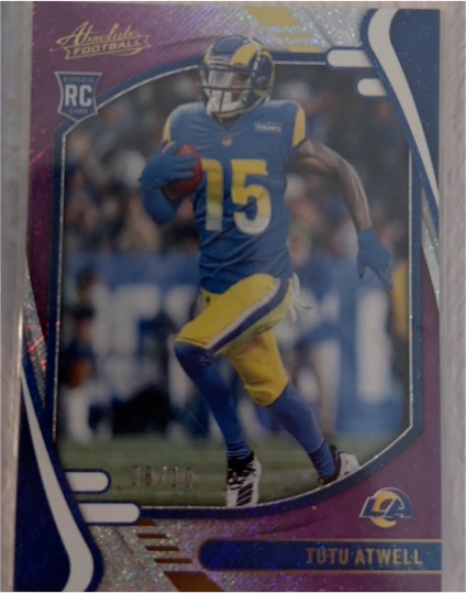 2021 Panini Absolute #119 Tutu Atwell — front