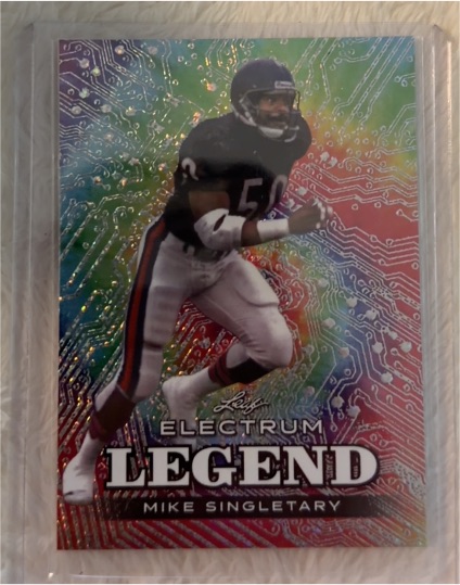 2024 Leaf Electrum Legend Mike Singletary — front