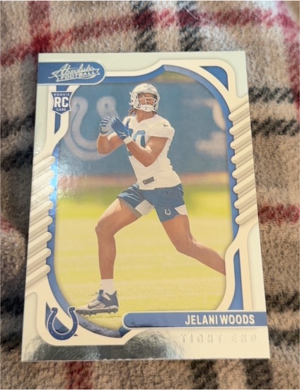 2022 Panini Absolute #168 Jelani Woods — front
