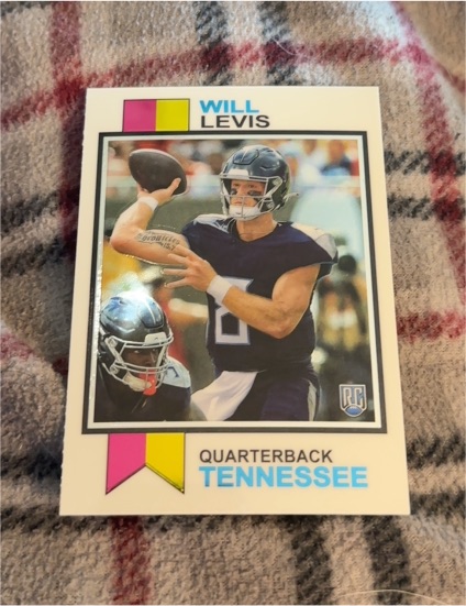 2023 Topps Composite 1973 #25 Will Levis — front