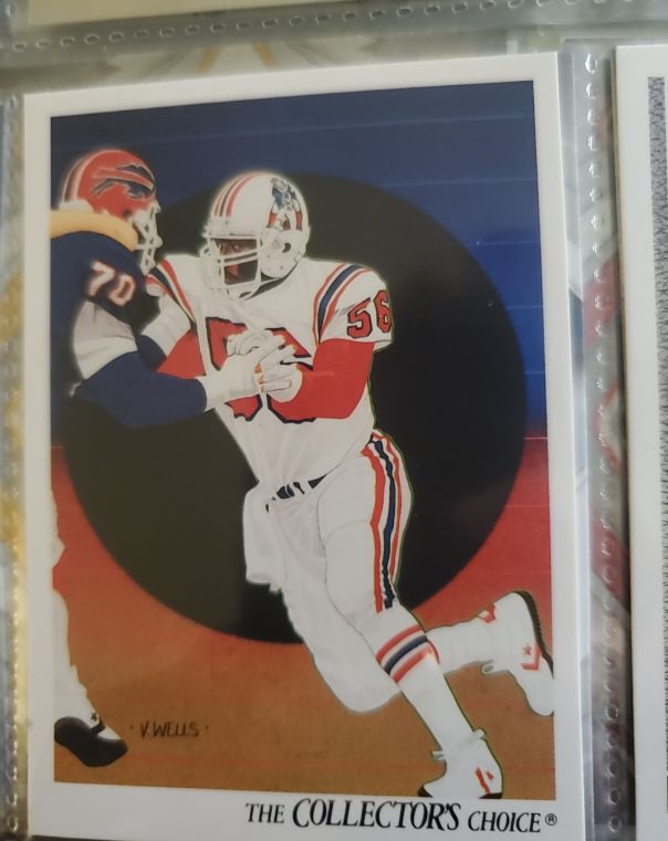1991 Upper Deck #92 Andre Tippett — front