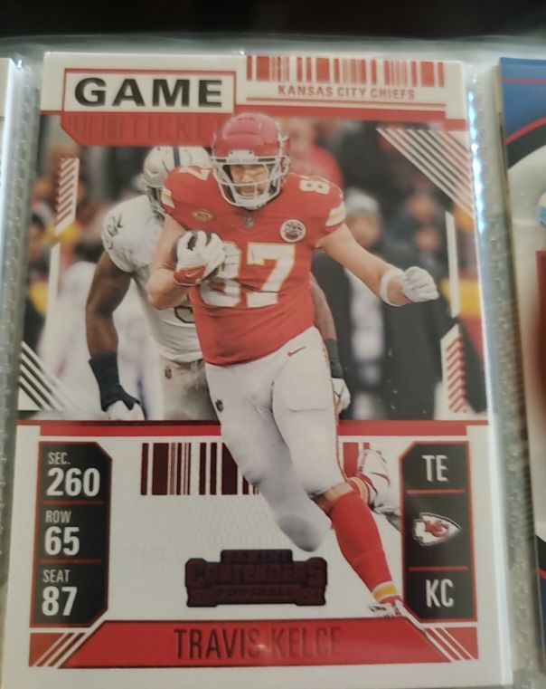 2024 Panini Contenders #48 Travis Kelce — front