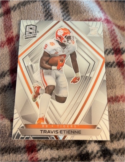 2021 Panini Chronicles Draft Picks Spectra #289 Travis Etienne Rookie — front