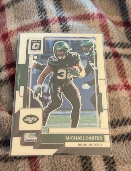 2022 Donruss Optic #152 Michael Carter — front