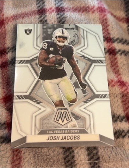 2022 Panini Mosaic #88 Josh Jacobs — front