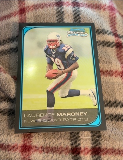 2006 Bowman Chrome #270 Laurence Maroney — front