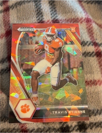 2021 Panini Prizm Draft Picks #107 Travis Etienne — front