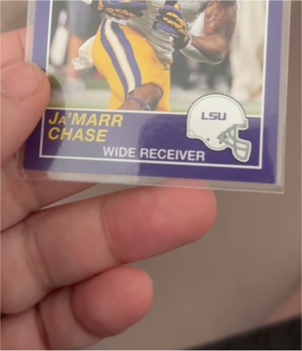 2021 Panini Chronicles Draft Picks #62 Ja'Marr Chase — front
