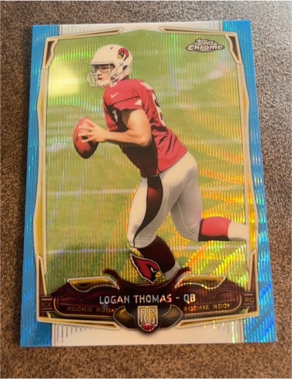 2014 Topps Chrome #151 Logan Thomas — front