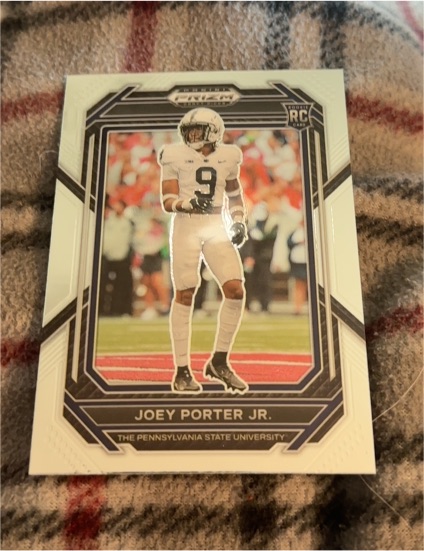 2023 Panini Prizm Draft Picks #175 Joey Porter Jr. — front