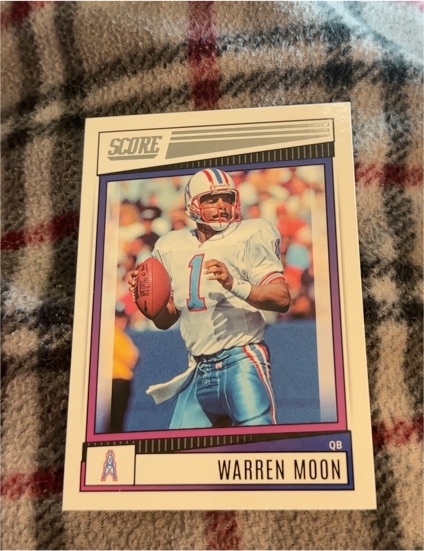 2022 Score #6 Warren Moon — front