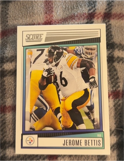 2022 Score #219 Jerome Bettis — front