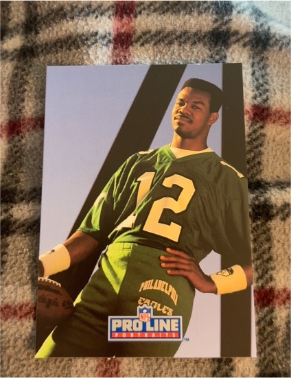 1991 Pro Line Portraits #77 Randall Cunningham — front