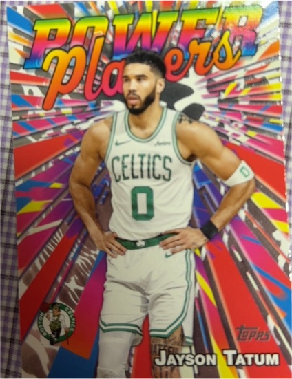 2025-26 Topps #PP-5 Jayson Tatum Power Players — front