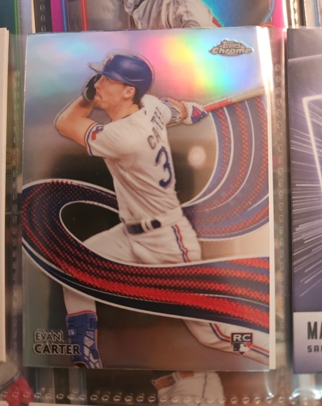 2024 Topps Chrome #S-23 Evan Carter — front