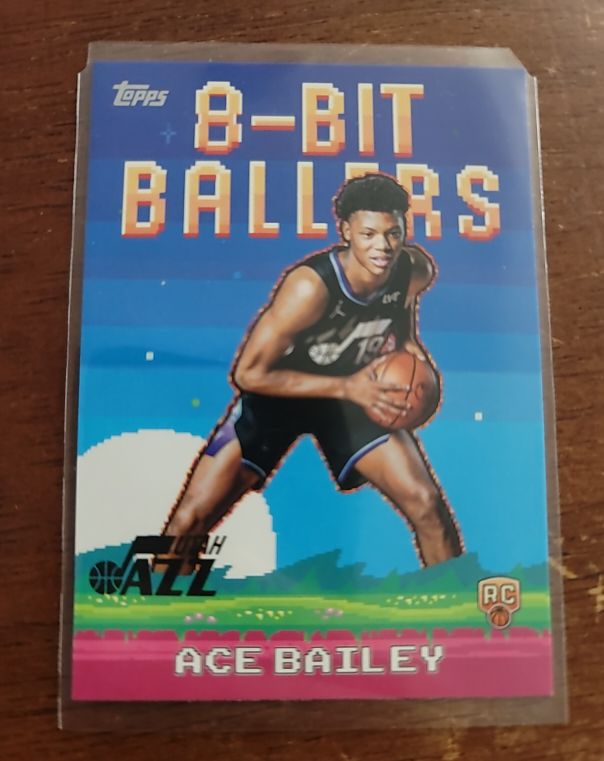 2025-26 Topps #8B-35 Ace Bailey 8-Bit Ballers — front