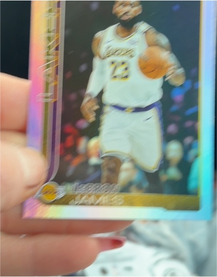 2024-25 Panini Prizm #85 LeBron James — front