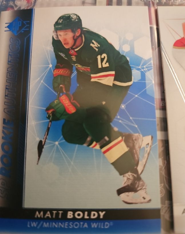 2022-23 Upper Deck SP #137 Matt Boldy — front