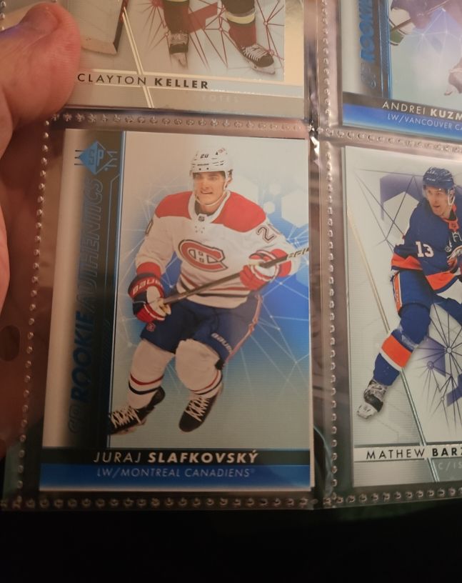 2022-23 Upper Deck SP Rookie Authentics #115 Juraj Slafkovský — front
